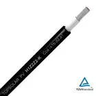 TOPCABLE - Câble solar H1Z2Z2-K TUV souple 1kV Cca s1d2a1 noir 6mm²