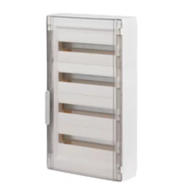 LEGRAND - XL³125 coffret app.4 rangées 72mod porte transparente 