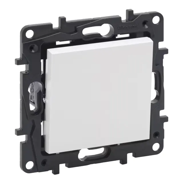 LEGRAND - Niloé inter deux dir. 10AX - 250V à griffes - blanc
