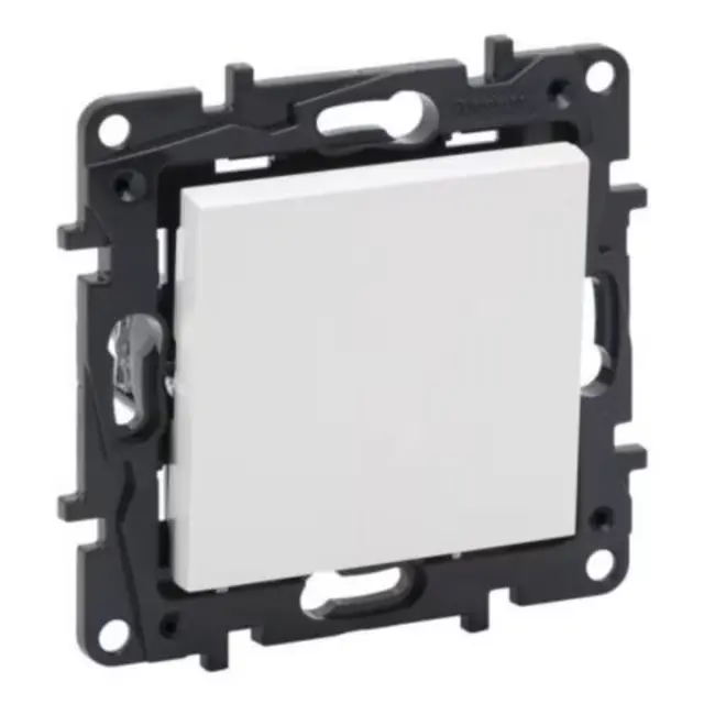 LEGRAND - Niloé inverseur 10AX - 250V à griffes - blanc