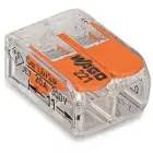 WAGO - Borne COMPACT UNIVERSELLE pour tout type de câbles 2 x 0,2-4mm²