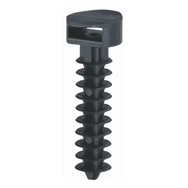 LEGRAND - Embase à cheville - noir standard - pr colliers Colson