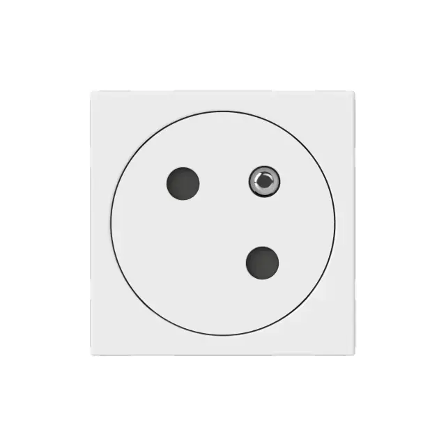 LEGRAND - st Mos.Link prise 2P+A plat 45°-2 mod blanc