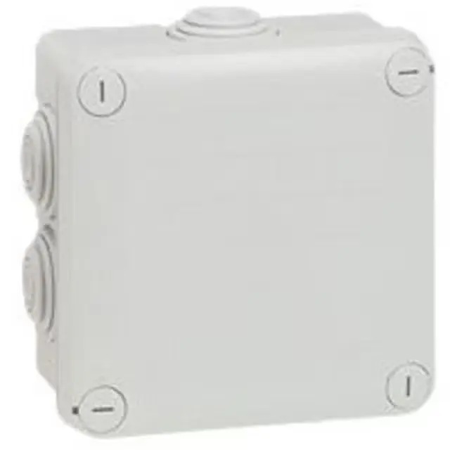 LEGRAND - Boîte carrée Plexo IP 55 étanche - gris - 7 embouts