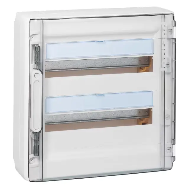 LEGRAND - XL³125 coffret app.2 rangées 36mod porte transparente
