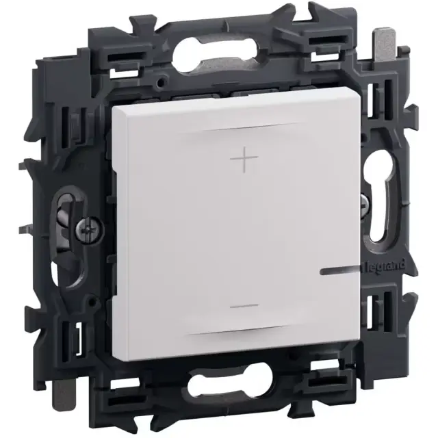 LEGRAND - Valena Next variateur 2 fils 125W blanc mat 