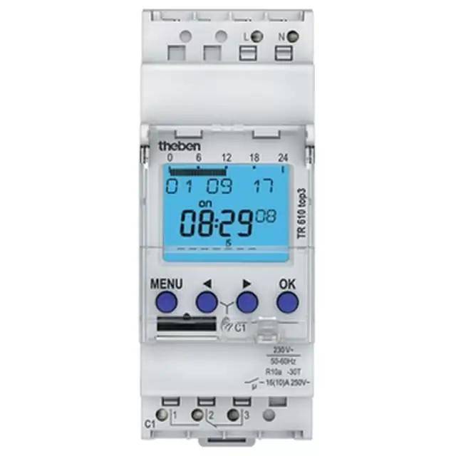 THEBEN - Horloge digitale 24H/7J 230V 50-60HZ 1CO 16A