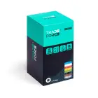 TRADEFORCE - Ruban isolant électrique 15mm x 10m multi color - 8 couleurs