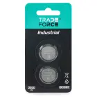 TRADEFORCE - Pile bouton Lithium 3V CR2032 - blister 2 pcs. 