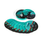 TRADEFORCE - Disque à tronçonner métal & inox, diam 125x22,23mm, grain 46, épaiss 1mm