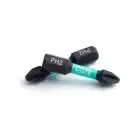 TRADEFORCE - Jeu d'embouts impact 1/4'' PH2 32mm