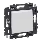 LEGRAND - Valena Next poussoir 6A appareil complet blanc à griffes