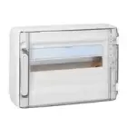 LEGRAND - XL³125 coffret app.1 rangée 18mod porte transparente
