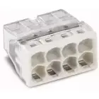 WAGO - Borne 8x0,5-2,5mm transparant gris