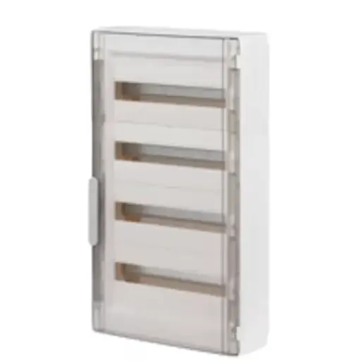 LEGRAND - XL³125 coffret app.4 rangées 72mod porte transparente 