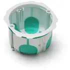 TRADEFORCE - Boîte cloison creuse 1 module, profondeur 50mm, IP40 PP blanc