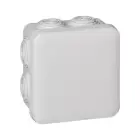 LEGRAND - Boîte carrée Plexo 80x80x45 IP 55 étanche - gris - 7 embouts
