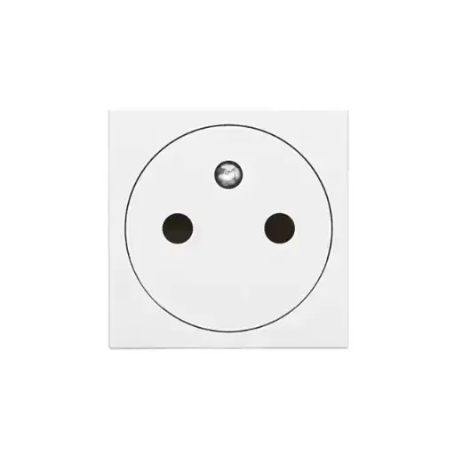 LEGRAND - Mosaic prise 2P+T affl. 2 mod blanc