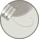 ELFLEX - Elflex tube vide 25mm gris + tire-fil diamètre tube 