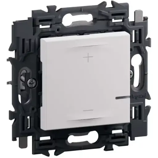 LEGRAND - Valena Next variateur 2 fils 125W blanc mat 