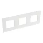 LEGRAND - Valena Next plaque 3 postes hor/vert entraxe 71mm blanc