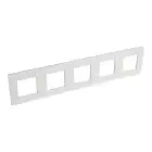 LEGRAND - Valena Next plaque 5 postes hor/vert entraxe 71mm blanc